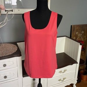 Chicos size 2 coral/orange tank top